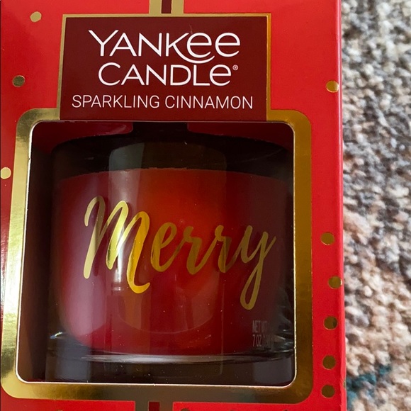 Yankee candle - sparkling cinnamon